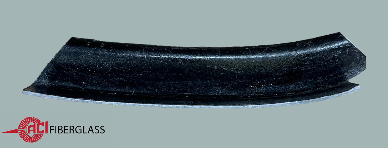 C3 - 1968-1973 BONDING STRIP, (Quarter Panel To Exhaust Panel w/Side Exhaust) RH