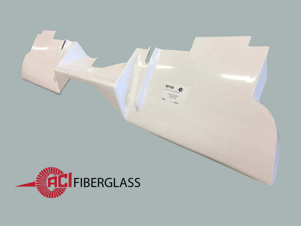 C3 - 1969 ONLY EXHAUST PANEL W/EARS (Side Exhaust Conversion)