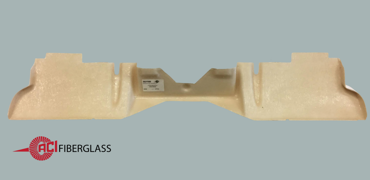 C3 - 1969 ONLY EXHAUST PANEL W/EARS (Side Exhaust Conversion)