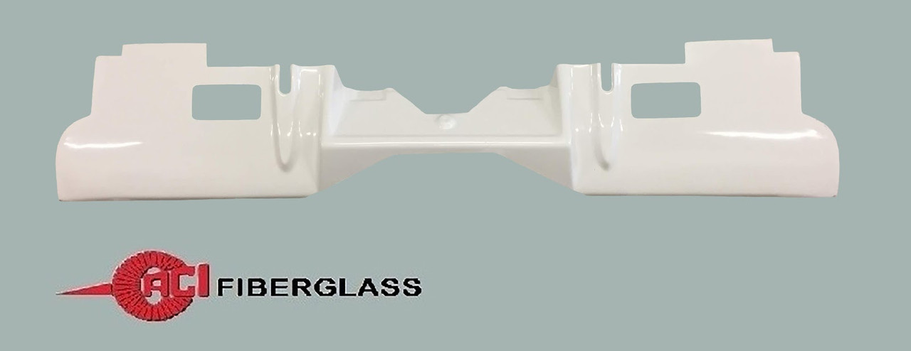 C3 - 1968 ONLY EXHAUST PANEL W/EARS (Side Exhaust Conversion)