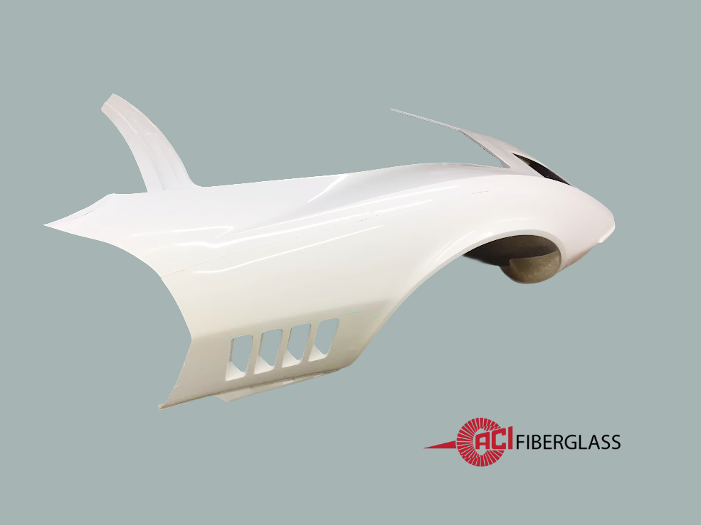 C3 - 1968-1969 FRONT END, TWO-THIRDS RH