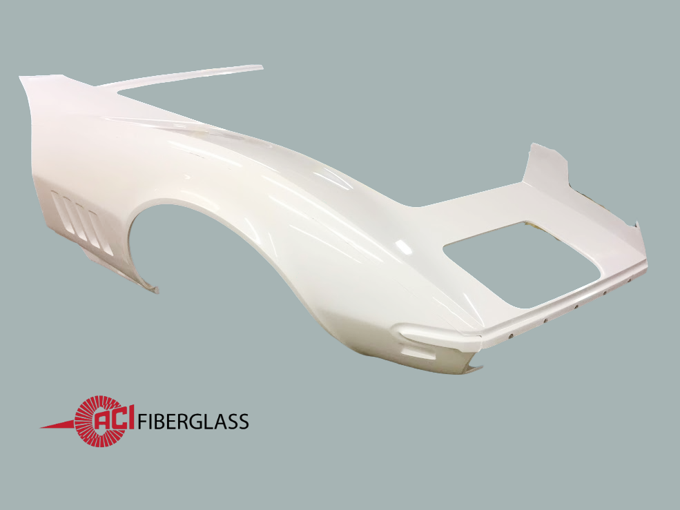 C3 - 1968-1969 FRONT END, TWO-THIRDS RH