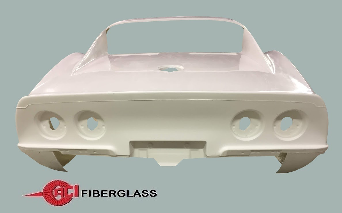 C3 - 1968-1969 REAR END, (1PC) DOOR TO DOOR (Coupe)