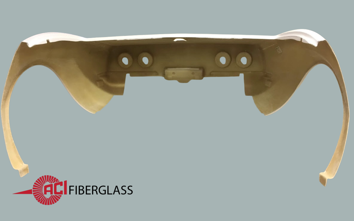 C3 - 1968-1969 REAR END, (1PC) DOOR TO DOOR (Convertible)