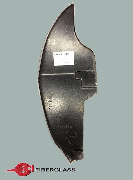 C3 - 1968-1969 SPLASH SHIELD, REAR RH