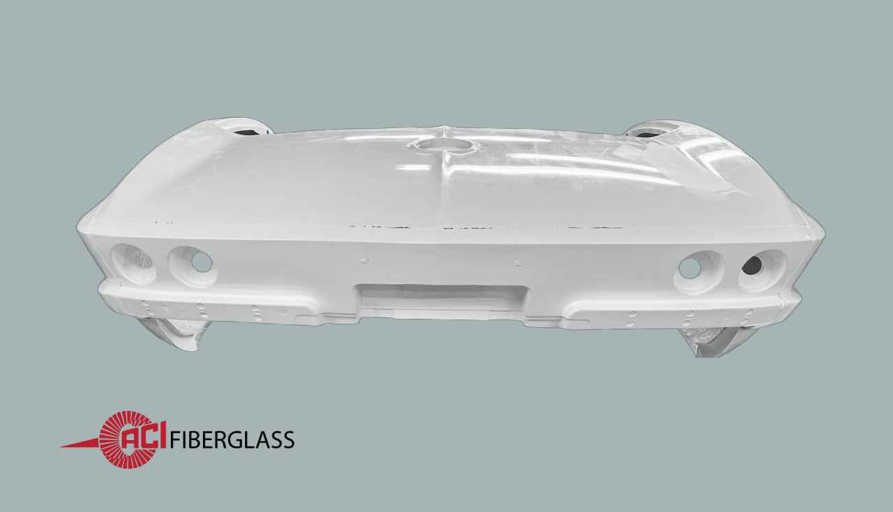 C2 - 1963-1966 REAR END, (1PC) DOOR TO DOOR CONVERTIBLE