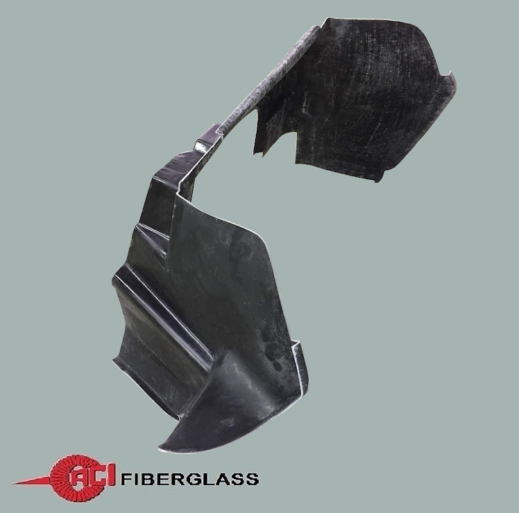 C2 - 1963-1967 FENDER INNER SKIRT, FRONT (HAND-LAID) LH