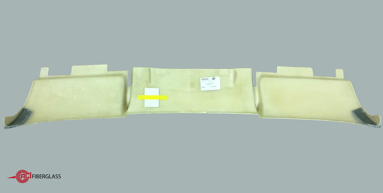 C2 - 1963 ONLY EXHAUST PANEL, SIDE EXHAUST