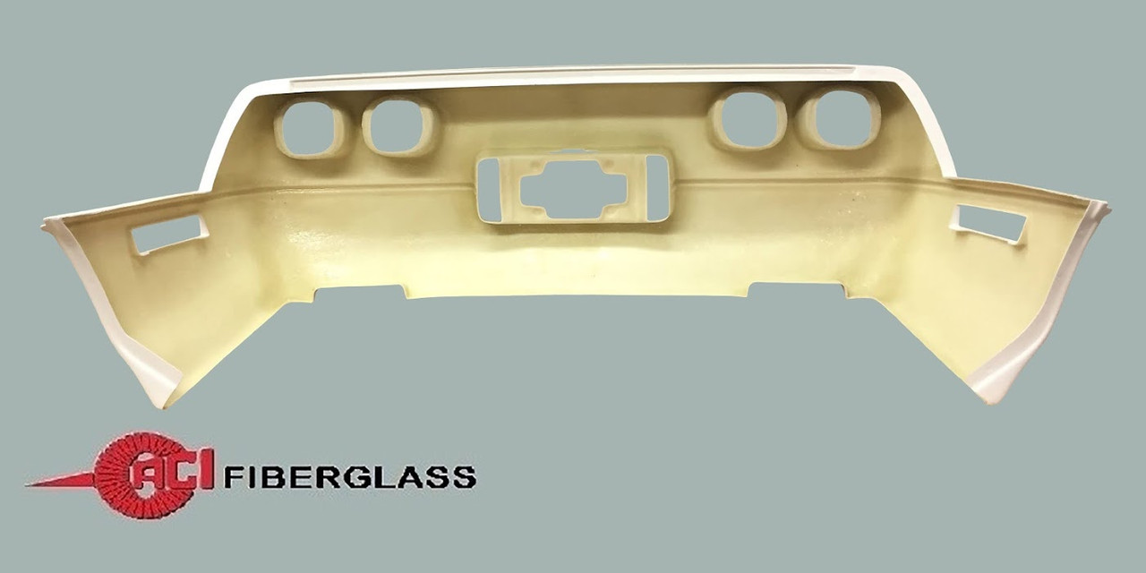 C4 - 1984-1990 REAR BUMPER, ZR1 REPLICA WITH MOULDINGS