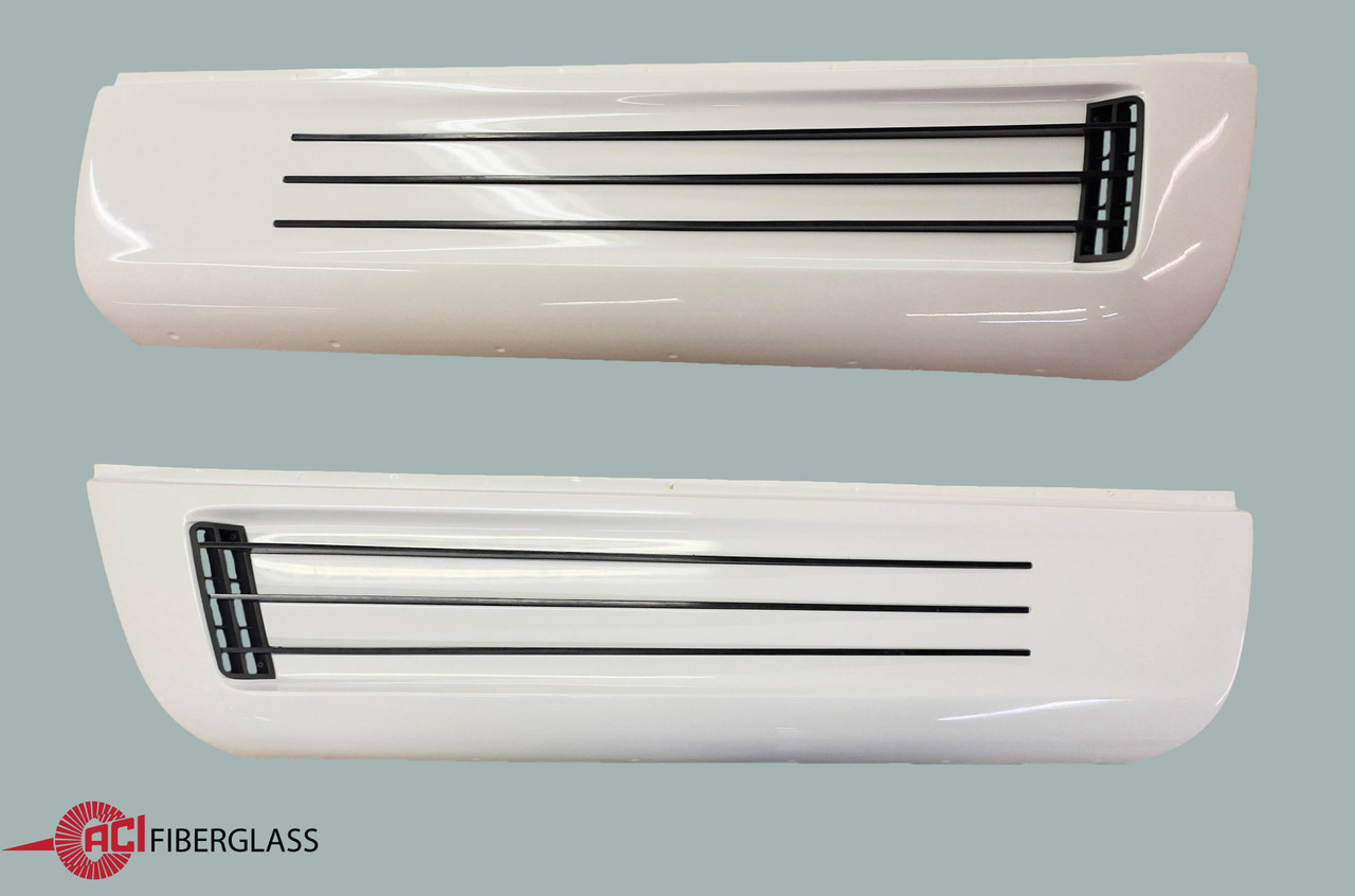 C4 - 1991-1996 DOOR, FINNED PANELS,  AEROTECH, PAIR