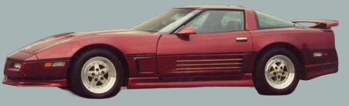 C4 - 1984-1990 DOOR & FENDER PKG, AEROTECH
