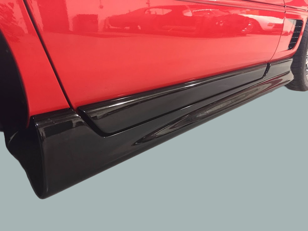 C4 - 1984-1996 ROCKER & DOOR STRIP, MOTOR SPORT 4 PC