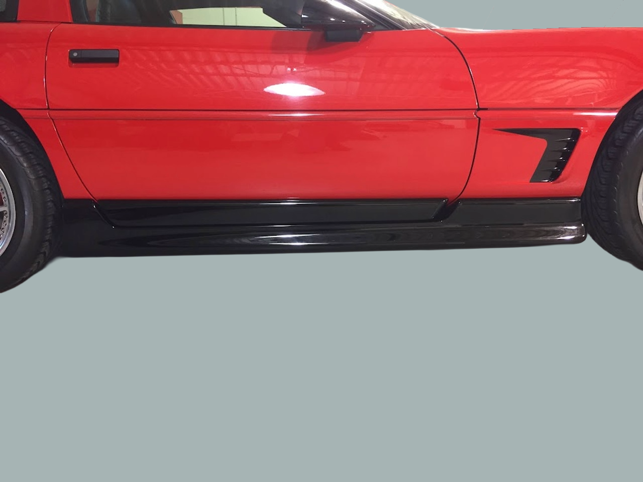 C4 - 1984-1996 ROCKER & DOOR STRIP, MOTOR SPORT 4 PC