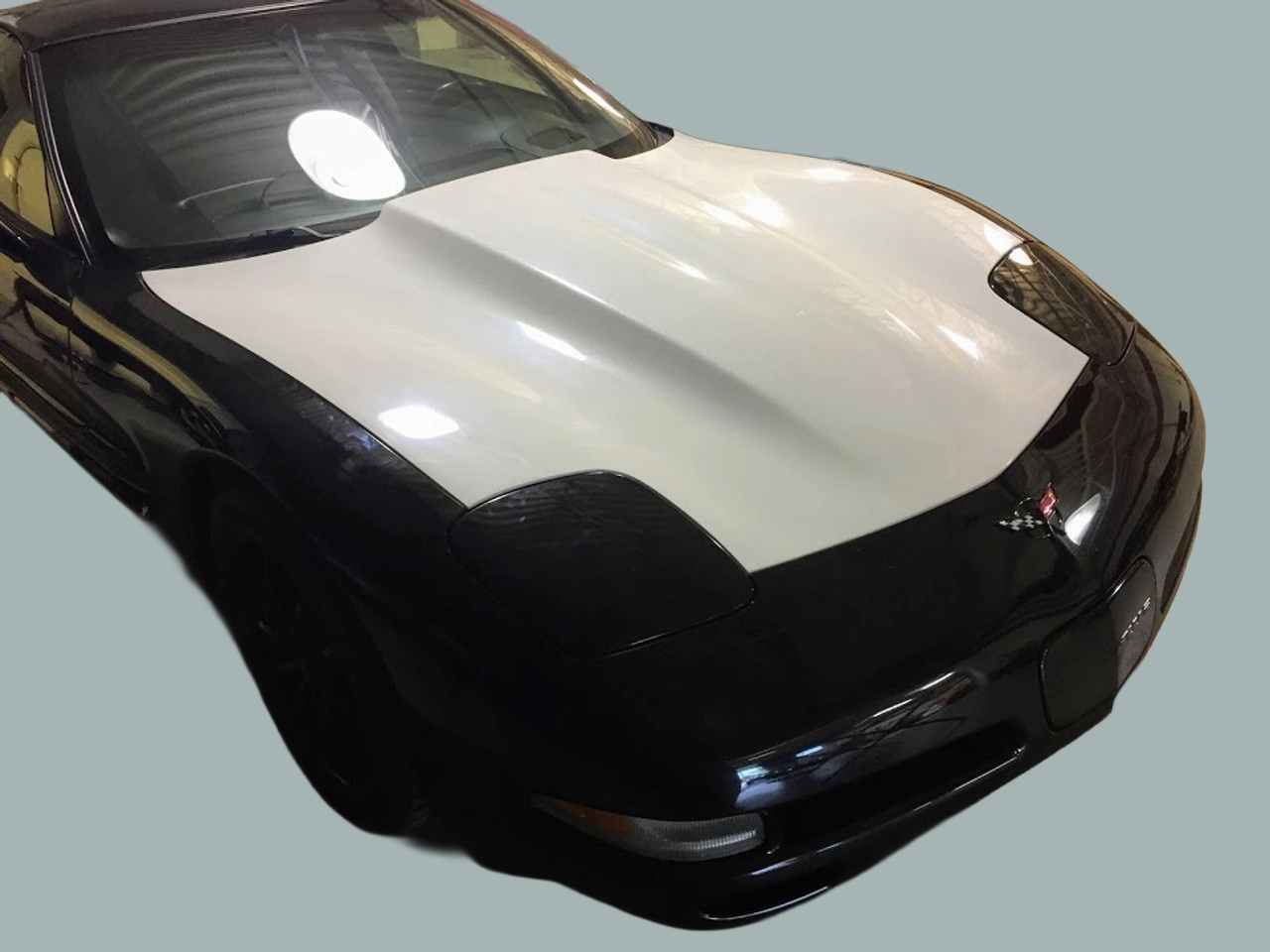 C5 - 1997-2004 HOOD C5 HIGH RISE W/COWL INDUCTION