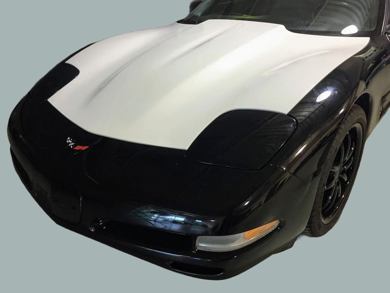 C5 - 1997-2004 HOOD C5 HIGH RISE W/COWL INDUCTION