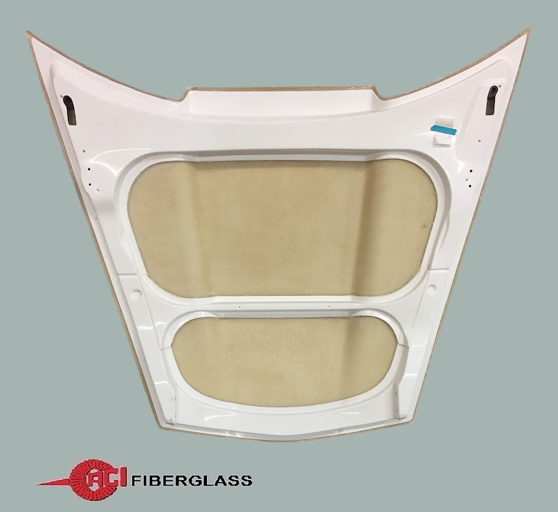 C6 -2005-2013 HOOD C6 HIGH RISE W/REINFORCEMENT