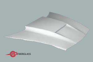 C6 - 2005-2013 HOOD C6 STINGER W/REINFORCEMENT