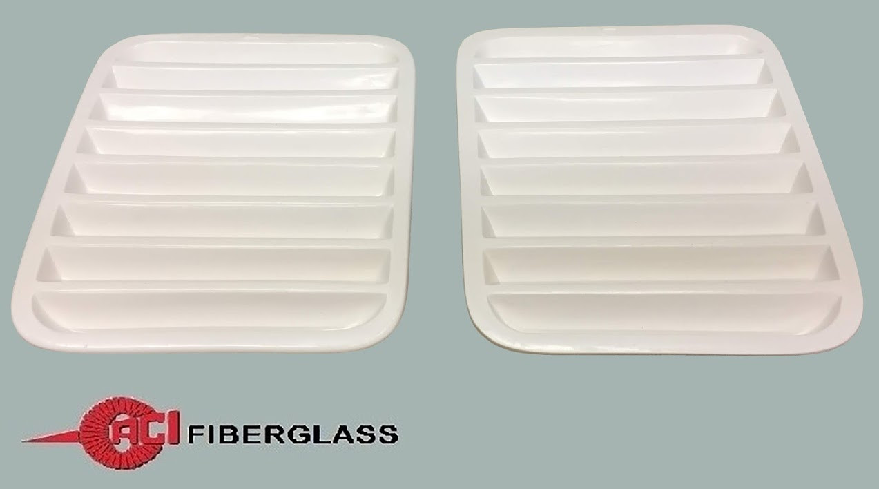 C4 - 1984-1996 LOUVER HOOD PAIR