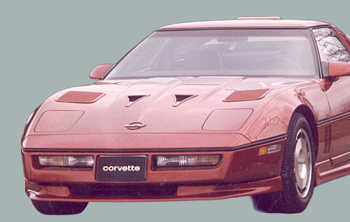 C4 - 1984-1990 PHASE II FRONT SPOILER TRUFLEX