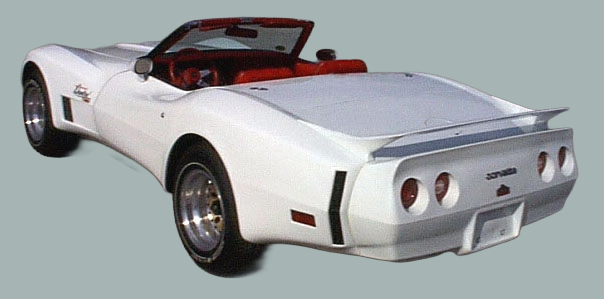 C3 - 1980-1982 WING, SE RADICAL STYLE CONVERTIBLE REAR