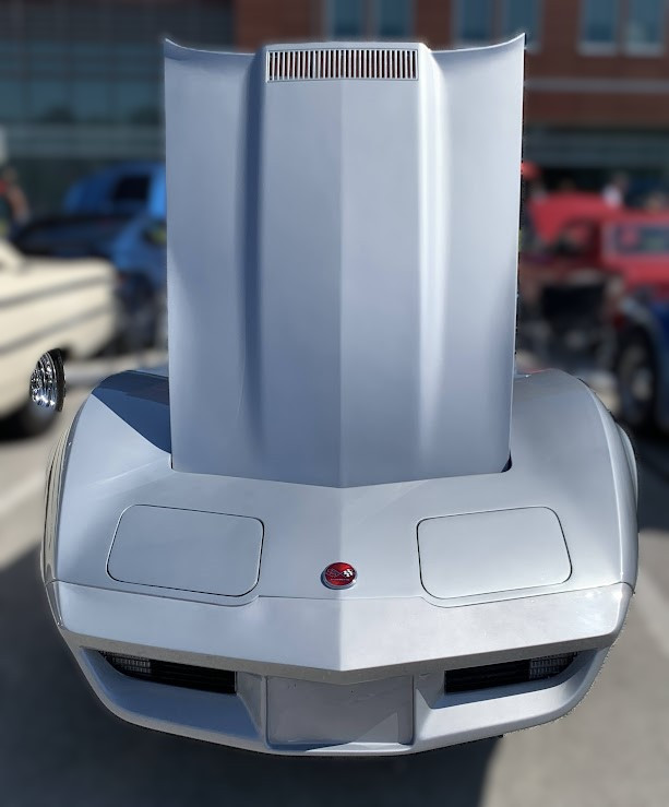 C3 - 1975-1979 BUMPER, FRONT CUSTOM (ORIGINAL GRILLS)