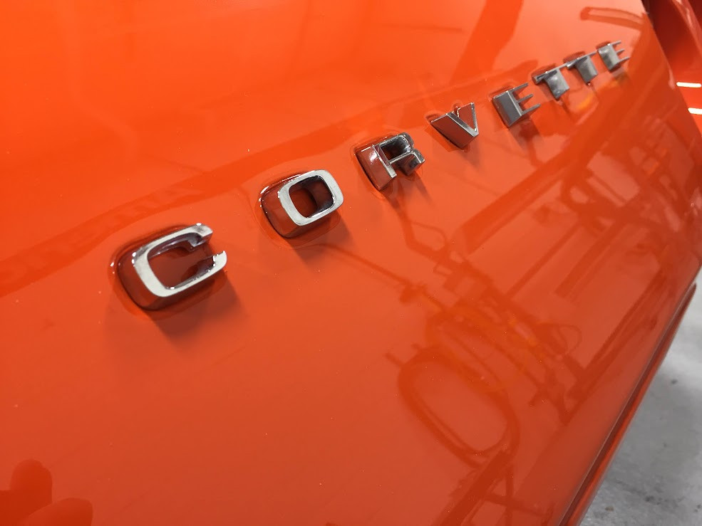 C3 - 1975 ONLY REAR BUMPER, STOCK