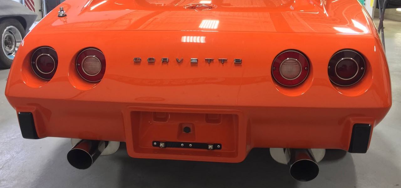 C3 - 1975 ONLY REAR BUMPER, STOCK TRUFLEX