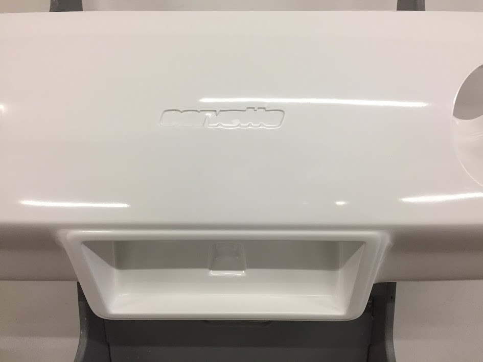 C3 - 1976 (EARLY) REAR BUMPER, STOCK (WITH DEPRESSION FOR EMBLEM)