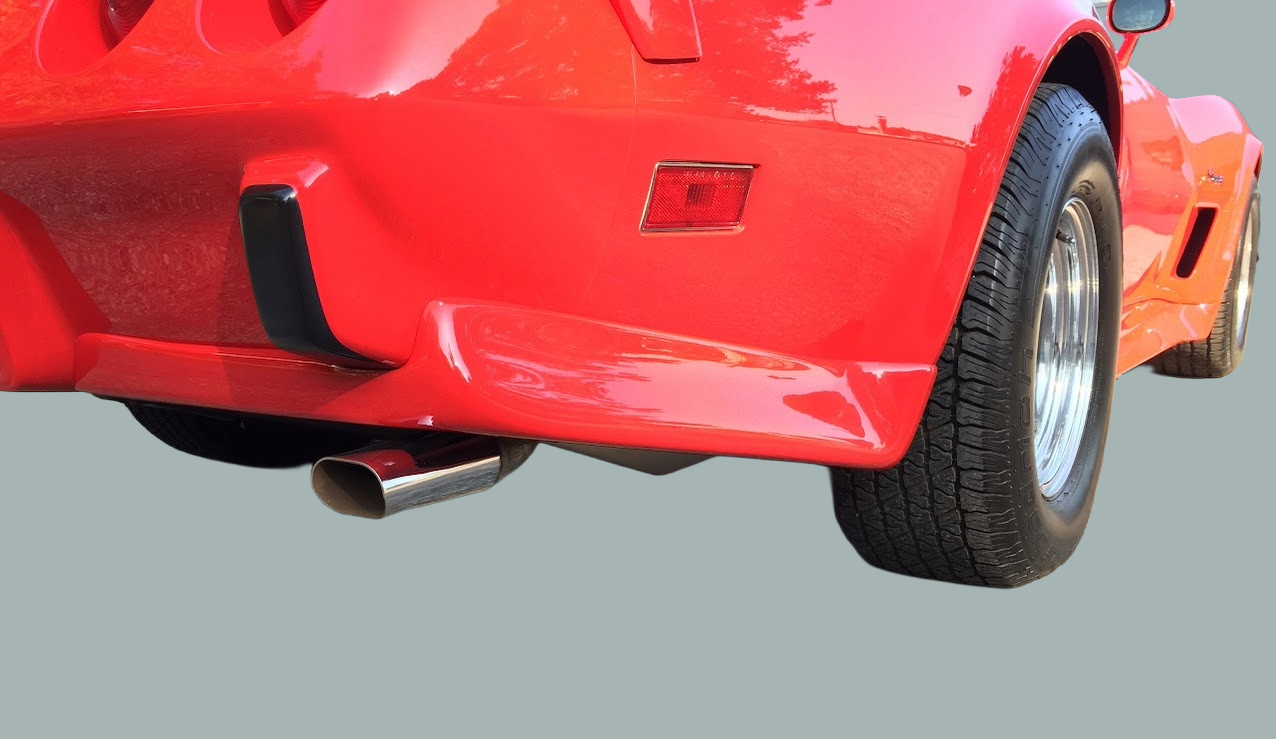 C3 - 1975-1979 SKIRT GROUND EFFECTS, REAR PAIR