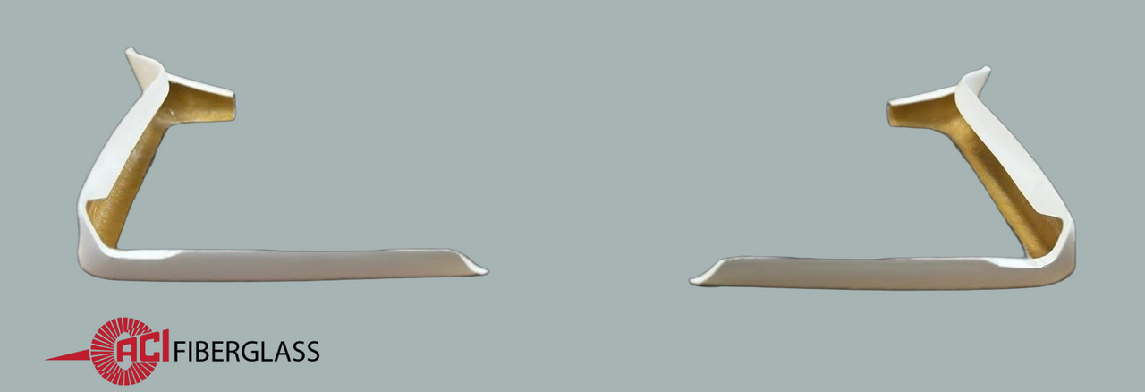 C3 - 1975-1979 SKIRT GROUND EFFECTS, REAR PAIR