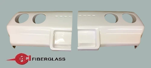 C3 - 1974 ONLY BUMPER, STOCK (2PC) REAR
