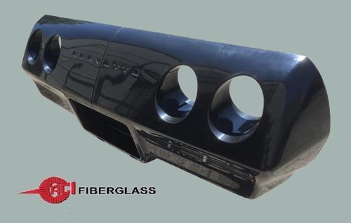 C3 - 1974 ONLY BUMPER, STOCK STYLE (1PC) REAR  TRUFLEX