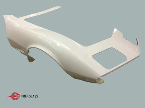 C3 - 1973-1974 FRONT END, TWO-THIRDS RH