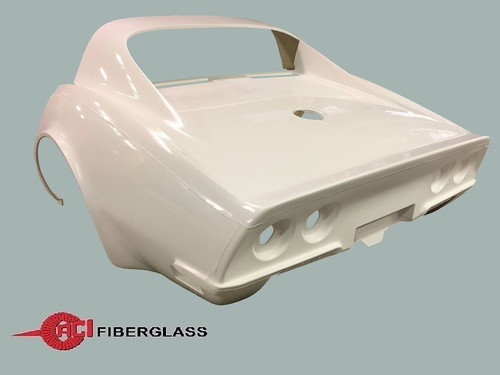 C3 - 1970-1973 REAR END COUPE, (1PC) DOOR TO DOOR