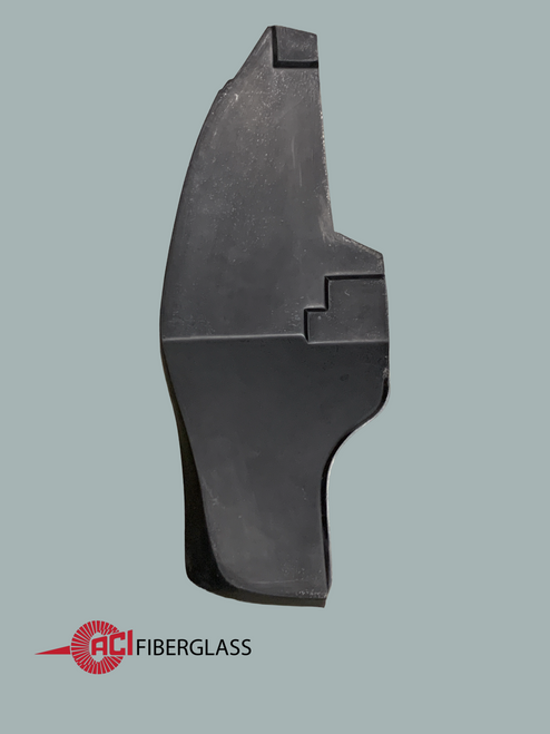 C3 - 1970-1973 SPLASH SHIELD, REAR LH