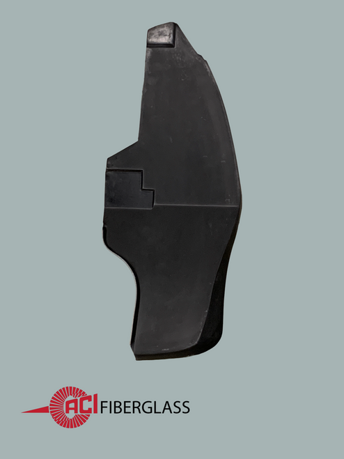 C3 - 1970-1973 SPLASH SHIELD, REAR RH