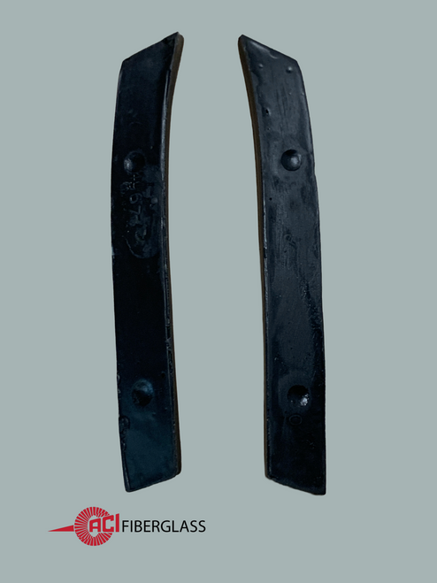 C3 - 1968-1973 WATER DIVERTER DOOR SILL PAIR