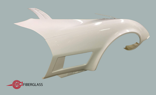 C3 - 1970-1972 FRONT END, TWO-THIRDS RH