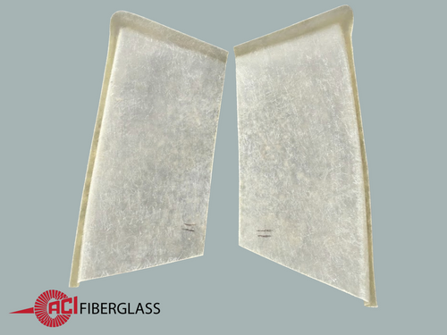 C3 - 1968-1982 LOUVER BAFFLES (Fits PLK100 Top Fender Louver) (PAIR)