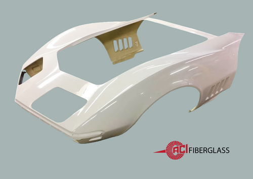 C3 - 1968-1969 FRONT END, (1PC) DOOR TO DOOR