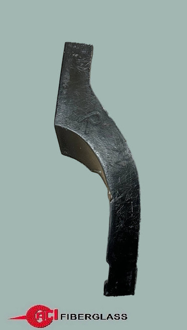 C3 - 1968-1969 BONDING STRIP, (Quarter Panel To Exhaust Panel ) RH