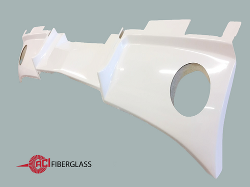 C2 - 1964-1965 EXHAUST FILLER PANEL, STANDARD EXHAUST