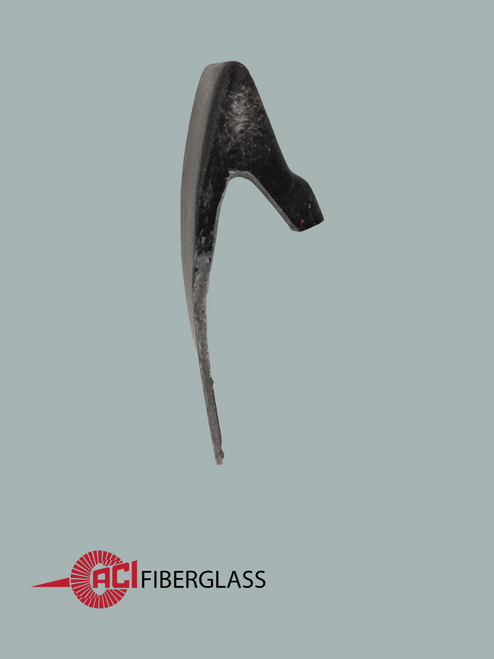 C2 - 1963-1967 BONDING STRIP, PARK LAMP TO VALANCE LH