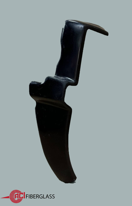 C2 - 1963 ONLY BONDING STRIP, TAIL LIGHT PANEL TO QUARTER PANEL RH