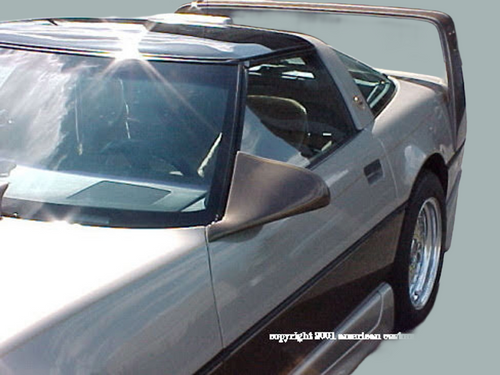 C4 - 1984 ONLY MIRROR CAPS, VADER, PAIR