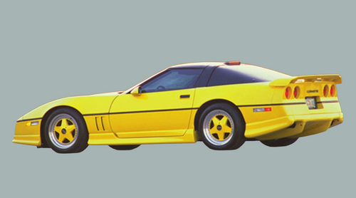 C4 - 1984-1990 GROUND EFFECTS, MOTOR SPORT  W/TUNNEL 7 PC