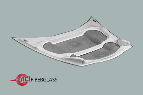 C6 - 2005-2013 SUPPORT C6 STINGER HOOD CENTER