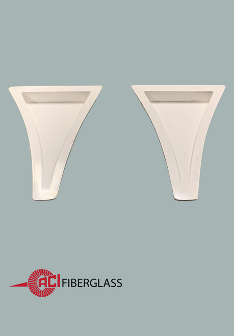 C4 - 1984-1996 NACA DUCTS MEDIUM PAIR