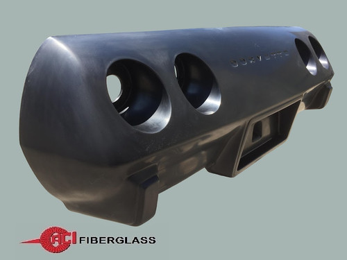 C3 - 1975 ONLY REAR BUMPER, STOCK TRUFLEX