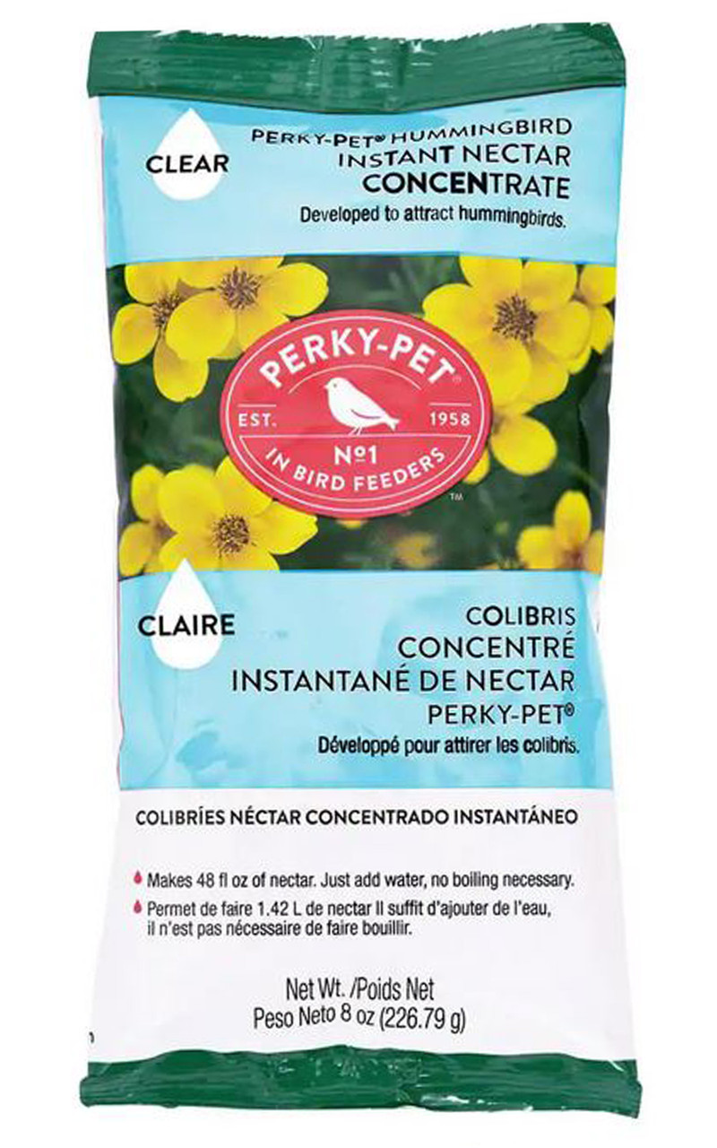 PerkyPet Clear Instant Nectar Hummingbird Concentrate, 8 oz